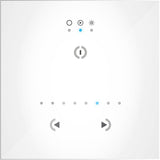 Ocean LED - OceanDMX TP Touch Panel Controller - Touch Sensitive Buttons, Up to 24 Scenes