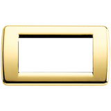 Vimar Idea Rondò Cover Plate, 4-Module, 148 x 82 x 9 mm