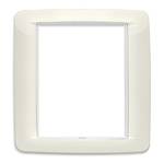 Vimar Eikon Round Cover Plate, 8 (4+4)-Module