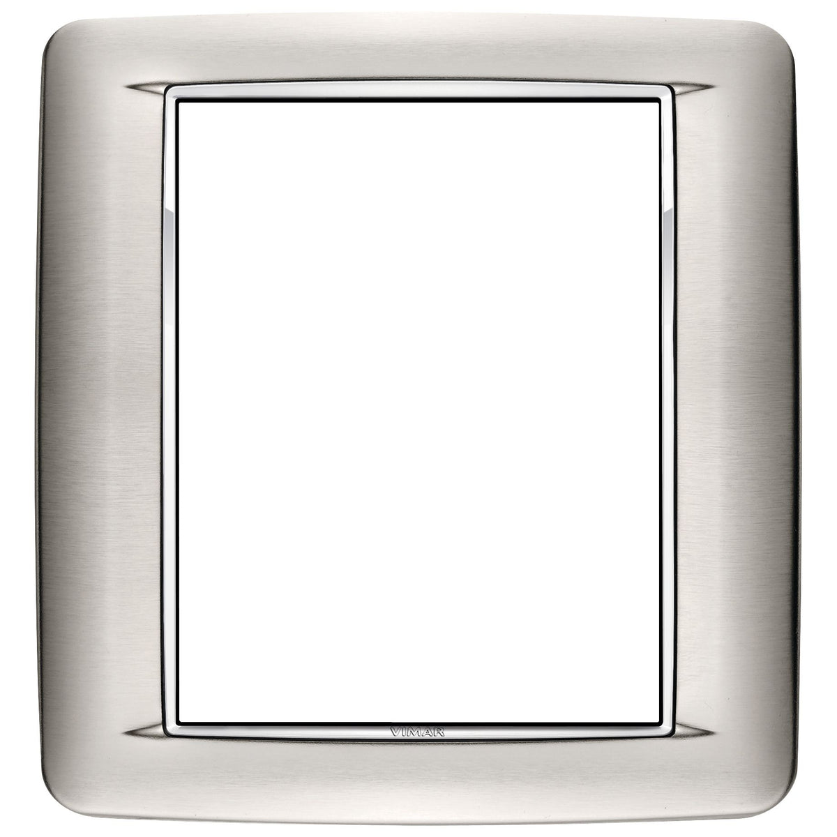 Vimar Eikon Round Cover Plate, 8 (4+4)-Module