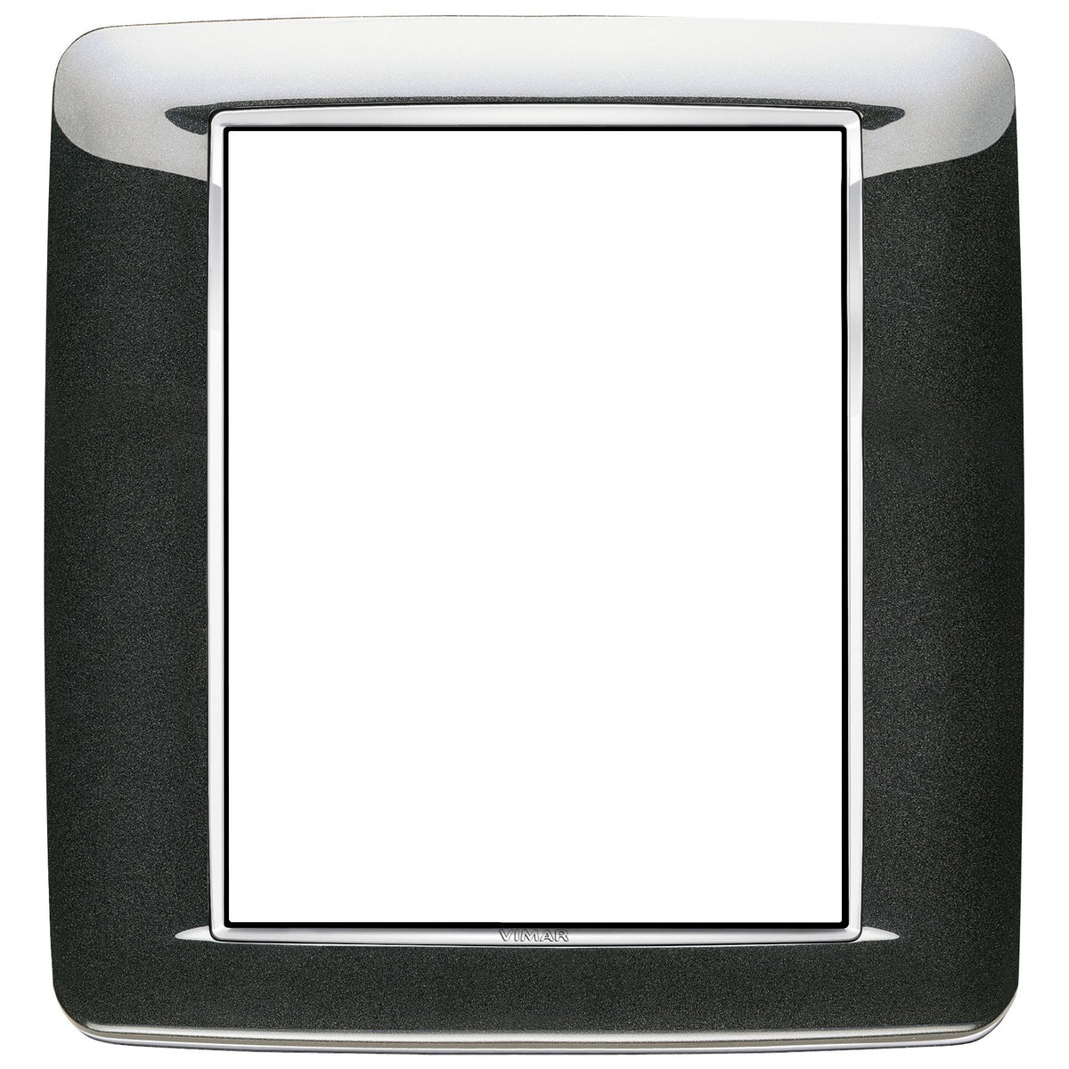 Vimar Eikon Round Cover Plate, 8 (4+4)-Module