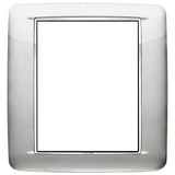 Vimar Eikon Round Cover Plate, 8 (4+4)-Module