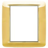Vimar Eikon Round Cover Plate, 8 (4+4)-Module