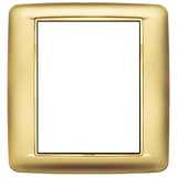 Vimar Eikon Round Cover Plate, 8 (4+4)-Module