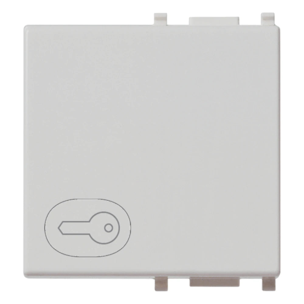 Vimar Plana Interchangeable 2-Module Button, Lightable, IP40