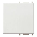 Vimar Plana Interchangeable 2-Module Button, Lightable, IP40