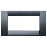 Vimar Idea Classica 4-Module Cover Plate, Horizontal/Vertical Mounting, 145 x 82 mm, Thermoplastic