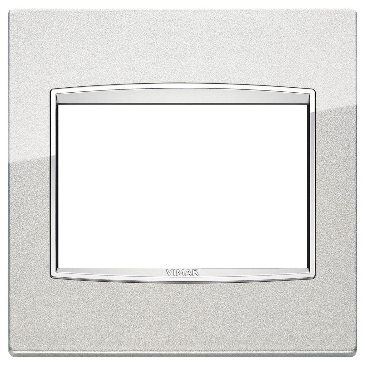 Vimar Eikon Classic Cover Plate, 3-Module, British Standard