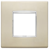 Vimar Eikon Classic Cover Plate, For British Standard, 2-Module