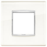 Vimar Eikon Classic Cover Plate, For British Standard, 2-Module