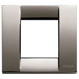 Vimar Idea Classica Cover Plate, 1-Module or 2-Reduced-Module, Die-Cast Metal