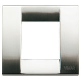Vimar Idea Classica Cover Plate, 1-Module or 2-Reduced-Module, Die-Cast Metal