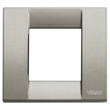 Vimar Idea Classica Cover Plate, 1-Module or 2-Reduced-Module, Die-Cast Metal