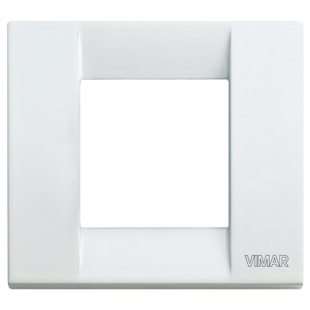 Vimar Idea Classica Cover Plate, 1-Module or 2-Reduced-Module, Die-Cast Metal