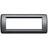 Vimar Idea Rondò Cover Plate, 6-Module, IP00, Clamp Mounting