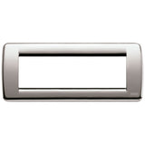 Vimar Idea Rondò Cover Plate, 6-Module, IP00, Clamp Mounting