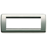 Vimar Idea Rondò Cover Plate, 6-Module, IP00, Clamp Mounting