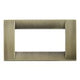 Vimar Idea Classica 4-Module Cover Plate, Clamp Mounting