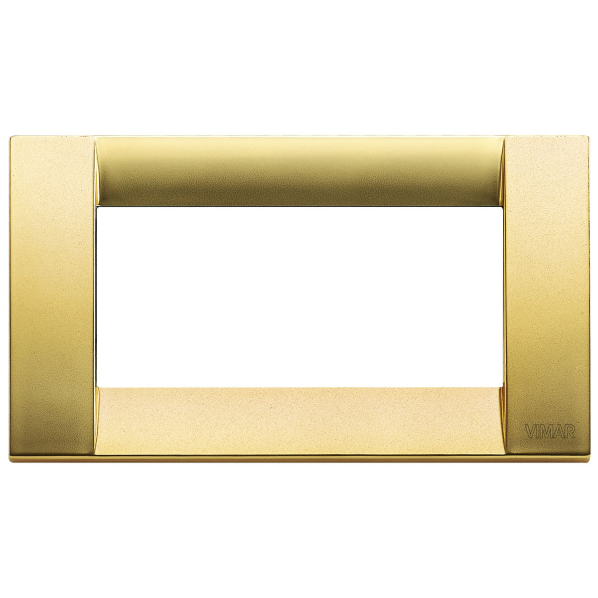 Vimar Idea Classica 4-Module Cover Plate, Clamp Mounting