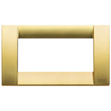 Vimar Idea Classica 4-Module Cover Plate, Clamp Mounting