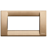 Vimar Idea Classica 4-Module Cover Plate, Clamp Mounting