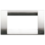 Vimar Idea Classica 4-Module Cover Plate, Clamp Mounting