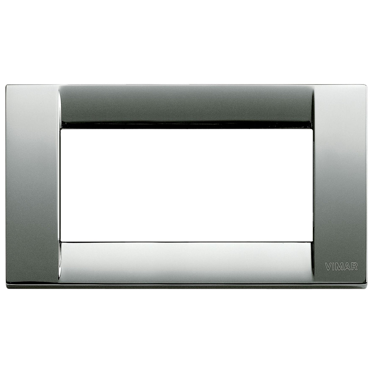 Vimar Idea Classica 4-Module Cover Plate, Clamp Mounting