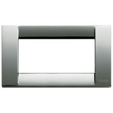 Vimar Idea Classica 4-Module Cover Plate, Clamp Mounting