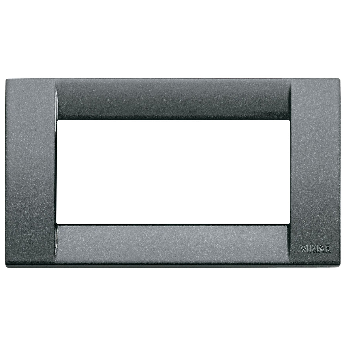 Vimar Idea Classica 4-Module Cover Plate, Clamp Mounting