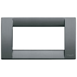 Vimar Idea Classica 4-Module Cover Plate, Clamp Mounting