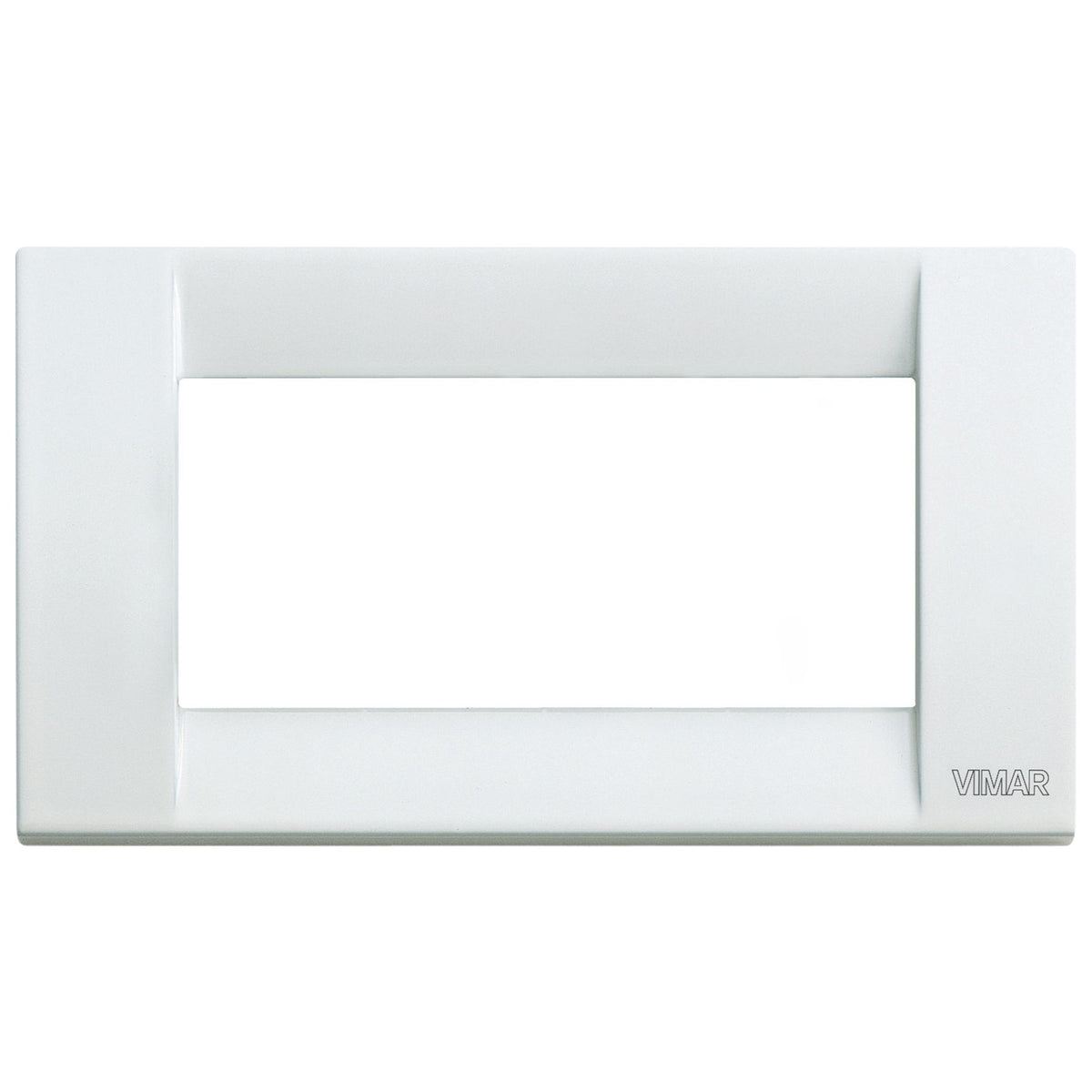 Vimar Idea Classica 4-Module Cover Plate, Clamp Mounting