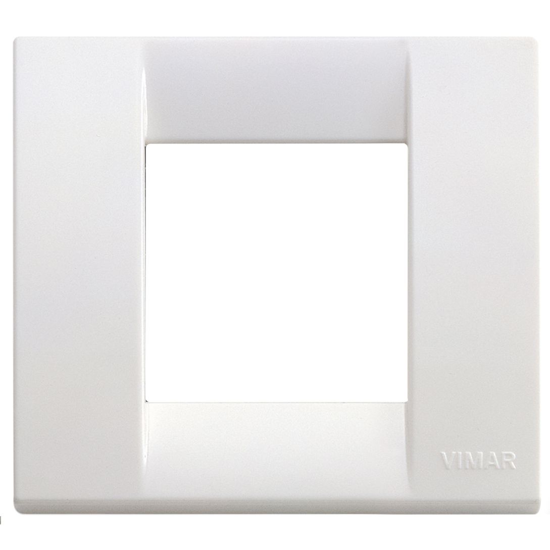 Vimar Idea Classica Cover Plate, 1-Module or 2-Reduced-Module, Clamp Mounting