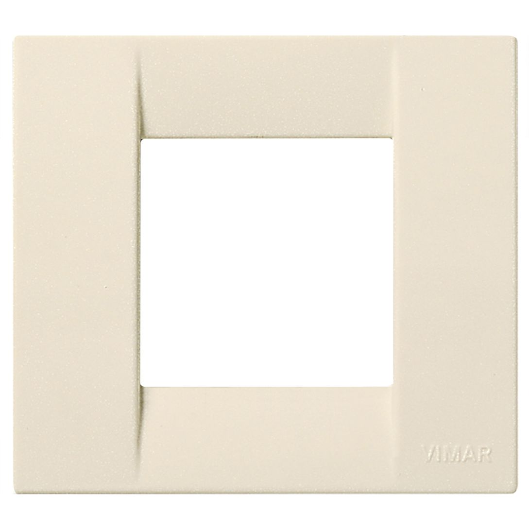 Vimar Idea Classica Cover Plate, 1-Module or 2-Reduced-Module, Clamp Mounting
