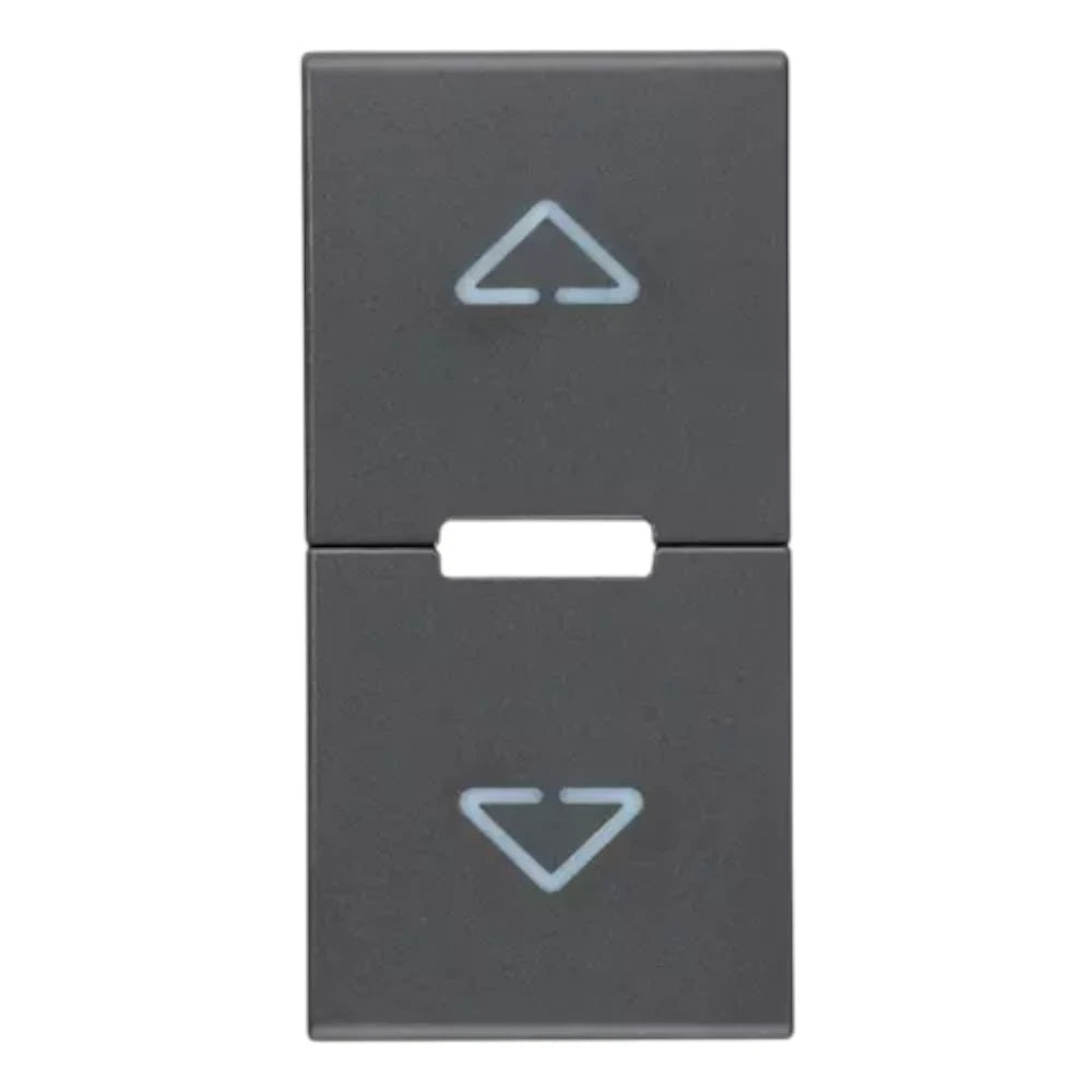 Vimar EIKON Spare 1-Module Interchangeable Button, Thermoplastic