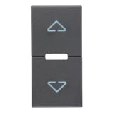 Vimar EIKON Spare 1-Module Interchangeable Button, Thermoplastic