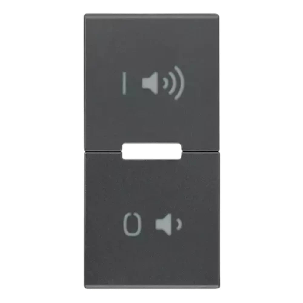 Vimar EIKON Spare 1-Module Interchangeable Button, Thermoplastic