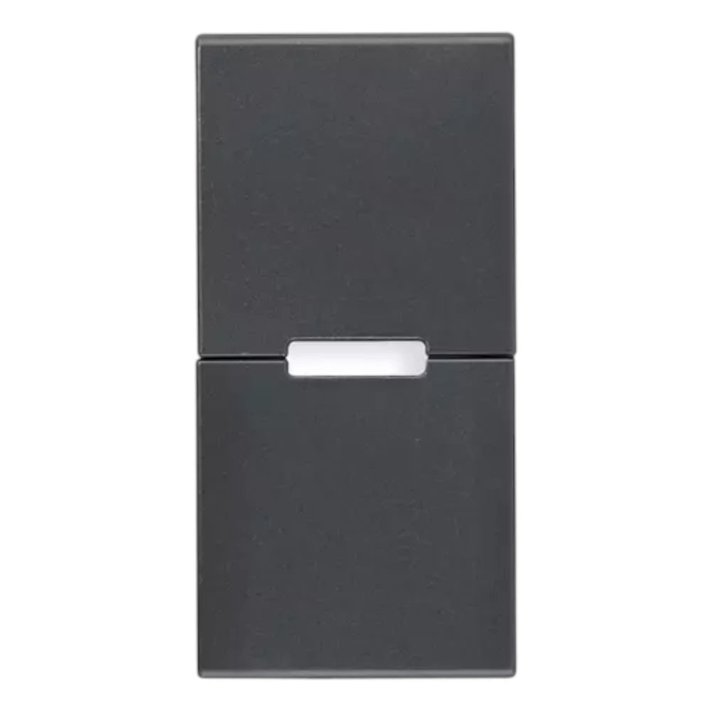 Vimar EIKON Spare 1-Module Interchangeable Button, Thermoplastic