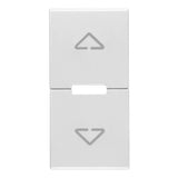Vimar EIKON Spare 1-Module Interchangeable Button, Thermoplastic