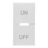 Vimar EIKON Spare 1-Module Interchangeable Button, Thermoplastic