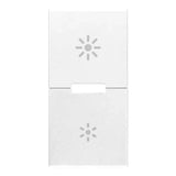 Vimar EIKON Spare 1-Module Interchangeable Button, Thermoplastic