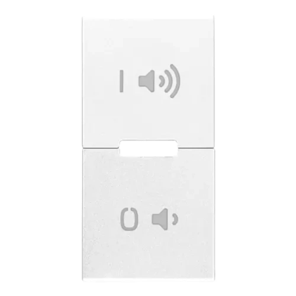 Vimar EIKON Spare 1-Module Interchangeable Button, Thermoplastic