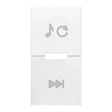Vimar EIKON Spare 1-Module Interchangeable Button, Thermoplastic