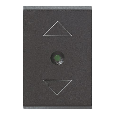 Vimar Idea Interchangeable 1-Module Button, Thermoplastic, Matt
