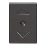 Vimar Idea Interchangeable 1-Module Button, Thermoplastic, Matt