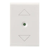Vimar Idea Interchangeable 1-Module Button, Thermoplastic, Matt