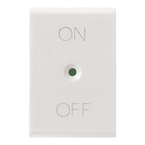 Vimar Idea Interchangeable 1-Module Button, Thermoplastic, Matt