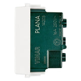 Vimar Plana 2P+E P17/11 Socket Outlet, 16A, 250V, IP20, Flush Mount
