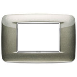 Vimar Eikon 3-Module Round Cover Plate, 120 x 80 mm, For 21613 Frame