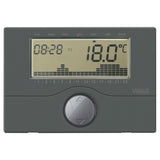 Vimar Surface Battery Timer Thermostat, For Heating and Air-Conditioning Systems, 5(2)A 250V, Daily/Weekly Programming