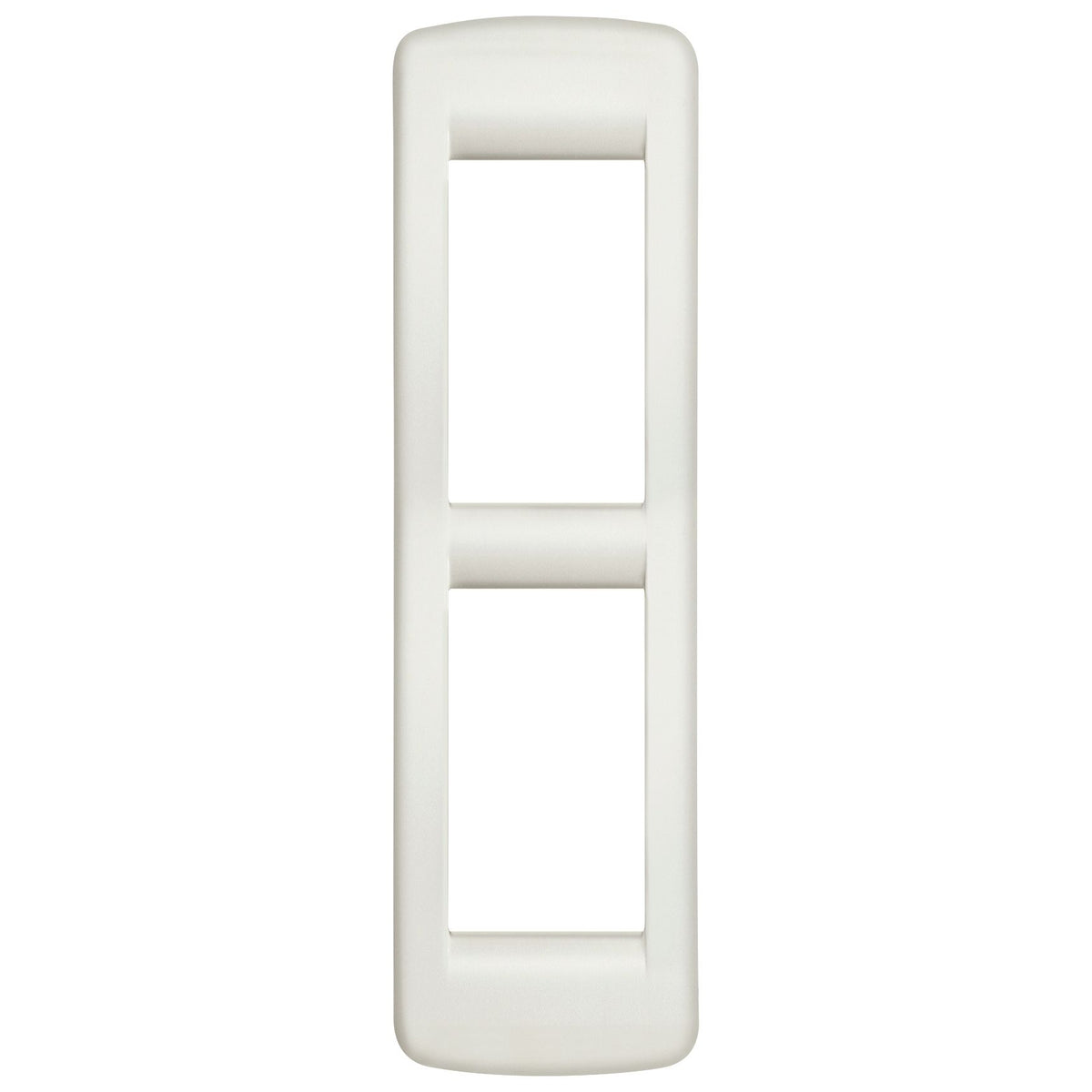 Vimar IDEA Rondò Cover Plate, 2-Module, Die-Cast Metal, Panel Mount